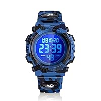 Boys Watches Ages 7-10, Birthday Gifts for 4-12 Year Old Boys Christmas Xmas Gifts for Teen Boys Girls Waterproof Outdoor Sport Digital Wrist Watches Stocking Stuffers