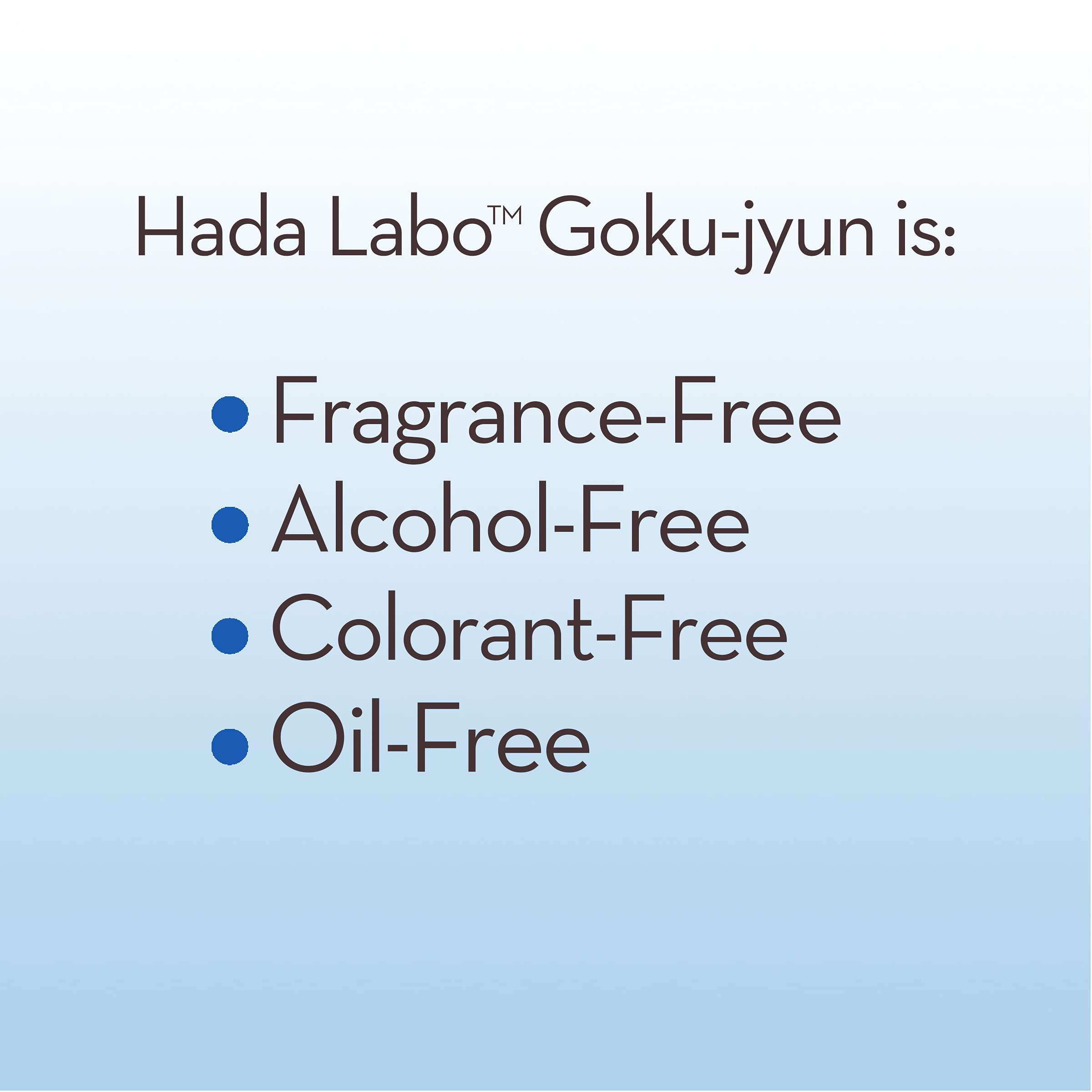 HADA LABO Goku-jyun Foaming Face Wash - 5.4 fl oz (160 mL) Bottle