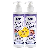 Dr. Fischer Hair Detangler, Cream Leave-In for Children, Rich in Rosemary Oil and Vitamin B5. For an Easy-To-Comb Hair 22 fl.oz. - Twin Pack