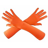 Men's and Women's 15'' Elbow Length 20s Stretchy Cosplay Costume Gloves