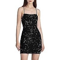 Blouses for Women Dressy Casual Sexy,Women's Solid Color Glittering Velvet Dress with Beads and Sequins Low NEC