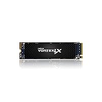 Mushkin Vortex-LX – 1TB PCIe Gen4 x4 NVMe 1.4 – M.2 (2280) Internal Solid State Drive (SSD) – Gaming PC/Laptop SSD – 5,200MBs / 4,370MBs R/W – (MKNSSDVL1TB-D8)