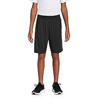 Sport-Tek Youth PosiCharge Competitor Pocketed Short XS Black