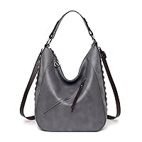 Oichy Hobo Bags for Women Leather Purses and Handbags Ladies Hobo Purse Fashion Shoulder Bag Crossbody Bags Satchel