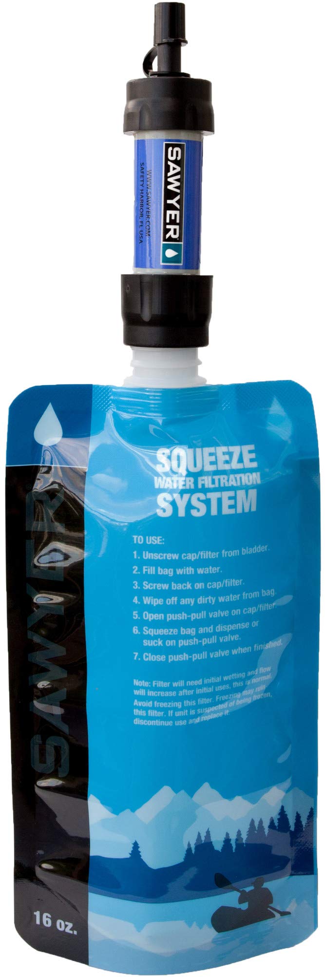 Sawyer Products SP2105 Mini Water Filtration SYSTEM, (Pack of 2)