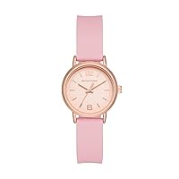 Skechers Women's Ardmore Three Hand Silicone Watch, Color: Blush Pink (Model: SR6297)