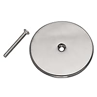 Oatey 42783 Flange Cover Dia, Stainless Steel, Chrome Plated Screw, 6-Inch