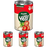 Campbell's Well Yes Tomato and Sweet Basil Soup, Vegetarian Soup, 16.3 Oz Can (Pack of 4)