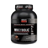 AMP Wheybolic | Targeted Muscle Building and Workout Support Formula | Pure Whey Protein Powder Isolate with BCAA | Gluten Free | 25 Servings | Chocolate Fudge