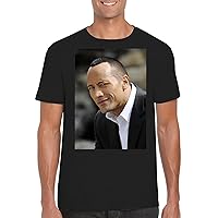Dwayne The Rock Johnson - Men's Crewneck T-Shirt FCA #FCAG543410