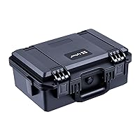 Lykus HC-3310 Waterproof Hard Case with Customizable Foam Insert, Interior Size 12.99x8.27x5.31 in, Suitable for Pistol, DSLR Camera, Small Drone, Camcorder, Action Camera, and More