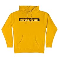 Independent Trucks Skateboard Hoody Bar Logo Pullover Gold
