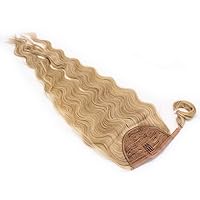 HOTstyle - Clip in human hair ponytail wrap hair extension 24