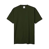 Hat and Beyond Mens Super Max Heavyweight Cotton T Shirt Solid Short Sleeve Tee S-5XL