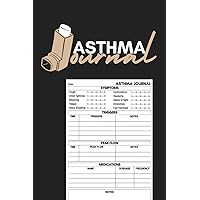 Asthma Journal: Cute Logbook Gift for Any Asthmatic Patient to Track and Record Symptoms, Triggers, Medications and More