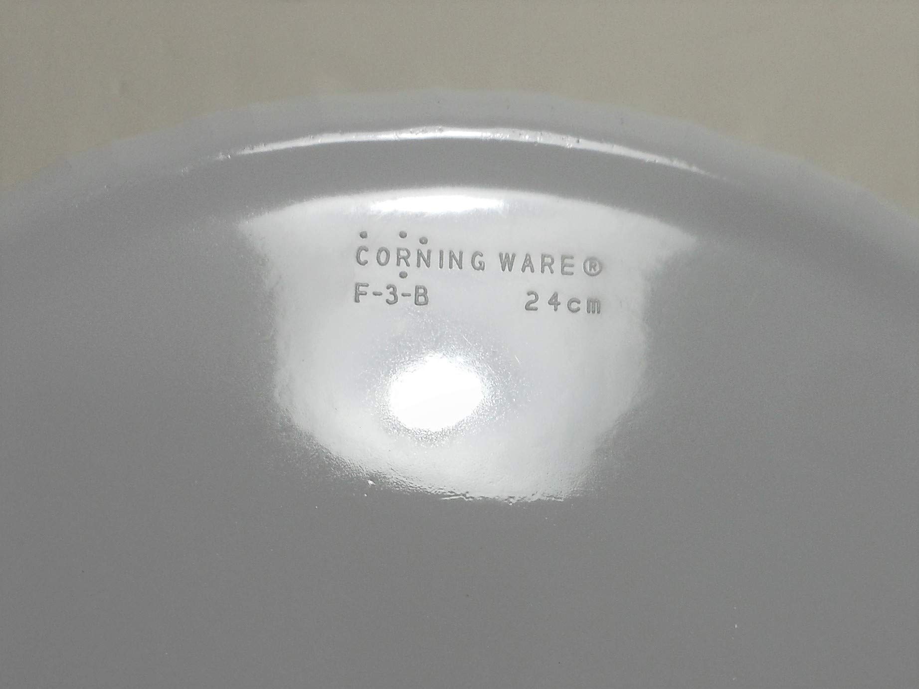Corning Ware French White Vintage 10 1/2