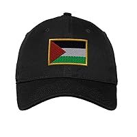 Custom Soft Baseball Cap Palestine Embroidery Asia Twill Cotton Dad Hats for Men & Women