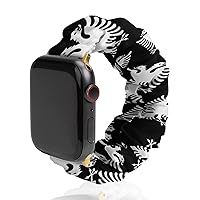 Albanian Eagle Watch Band Compitable with Apple Watch Elastic Strap Sport Wristbands for Women Men