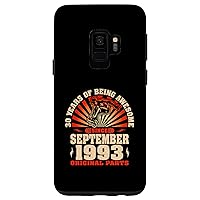 Galaxy S9 30th Birthday 30 Years Old Skateboard Lovers September 1993 Case