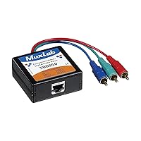 MuxLab 500050 Video Ease Component Video Digital Audio Balun