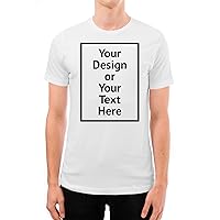 Personalized Unisex Deluxe T-Shirt for Men Women LS15000 Custom Add Your Image Text Photo Original Tee Front/Back Print