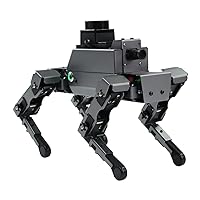 Yahboom Raspberry Pi 4B Adults AI Smart Robot Dog Python Programmable 12 Joints Bionic Mechanical Dog DOGZILLA Face Color Recognition OpenCV (DOGZILLA-S2 with Pi 4B-4G)