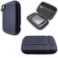 GPS-Case for TomTom VIA 135 M EUROPE, (GPS-Case with zipper and elastic band in black)