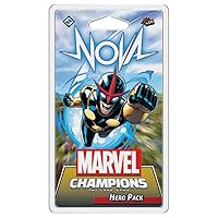 Marvel Champions The Card Game Nova HERO PACK - Superhero Strategy Game, Cooperative Game for Kids and Adults, Ages 14+, 1-4 Players, 45-90 Minute Playtime, Made by Fantasy Flight Games