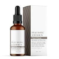 Hyaluronic Acid Serum by Project E Beauty | Anti-Aging Serum for the Face & Eyes | Plumping & Hydrating Facial Skin Care | Removes Dark Spots & Wrinkles | Vitamin C & E| Whiteing | For Dry Skin | 1oz…