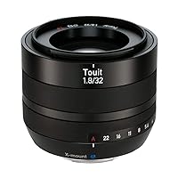 ZEISS Touit 1.8/32 Camera Lens for Fujifilm X-Mount Mirrorless Cameras, Black