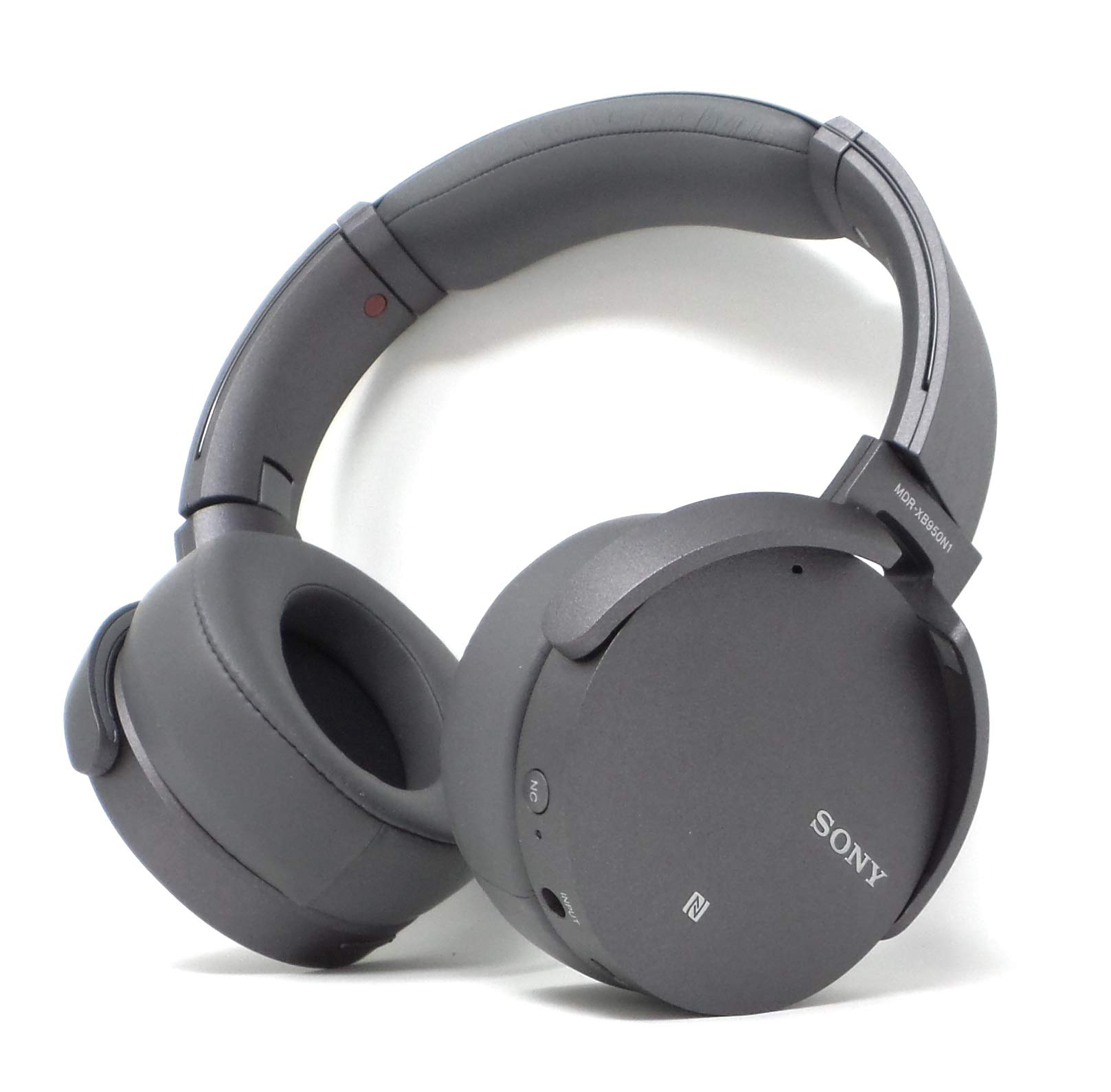 Sony XB950N1 Extra Bass Wireless Noise Cancelling Over-the-Ear Headphones - Titanium