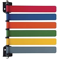American Made Exam Room Status & Signal Flag System - Door Flags for Medical Office, Quickly Display and Identify Exam Room Signals (High Grade Aluminum)