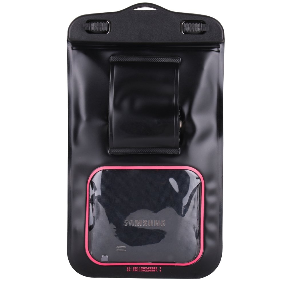 Armband and Armlet and Armbelt Bag Pink, Black with A Headphone Jack for Motorola G5 5 inch and G5 Plus 5.2 inch