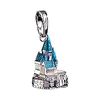 The Noble Collection Lumos Harry Potter Charm No. 3 - Hogwarts Castle (Silver Plated)