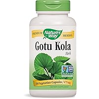 Gotu Kola Herb, 180 Capsules (Pack of 2)