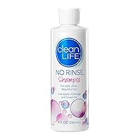 No-Rinse Shampoo, 8 fl oz - Leaves Hair Fresh, Clean and Odor-Free, Rinse-Free Formula