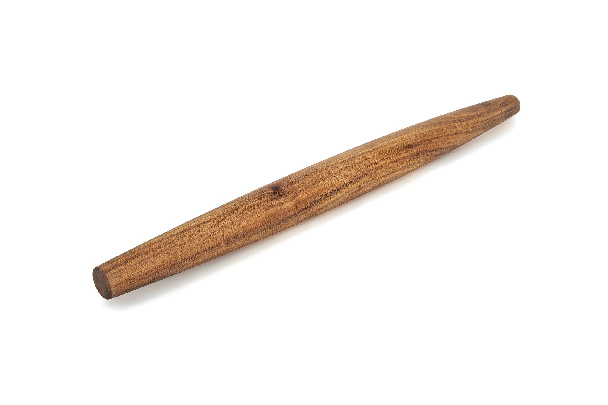 Ironwood Gourmet Acacia Wood French Rolling Pin, 20-inches, Brown