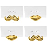 Jonathan Adler Brass Mrs. Muse Place Card Holders, One Size