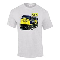 Daylight Sales CSX C44-9W Train Authentic Railroad T-Shirt Tee Shirt [20003]