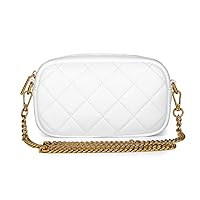 Luxury Crossbody Bag | Fashion Quilted Shoulder Bag | Small Chain Purse for Women - Vegan Leather