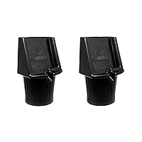 Heininger CommuteMate CellCup Cell Phone Holder 2 Pack, Black (1015)