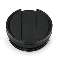 Simple Modern Tumbler Flip Lid | (Reusable Replacement Lid Only) *ONLY Fits Stainless Steel Classic, Journey, Scout Travel | Classic Collection | Midnight Black