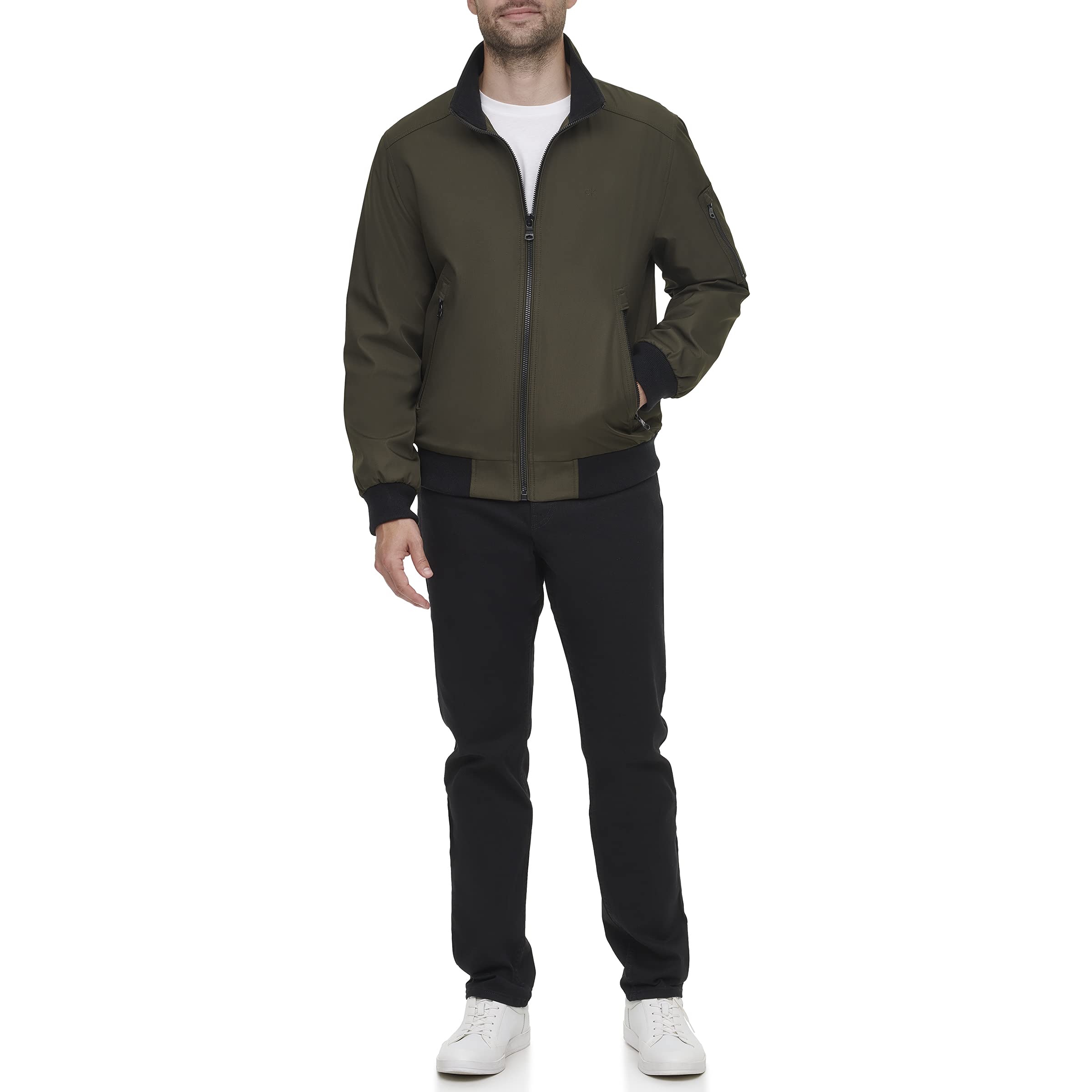 Mua Calvin Klein Men's Winter Coats, Sherpa-Lined Hooded Soft Shell Jacket  trên Amazon Mỹ chính hãng 2023 | Giaonhan247