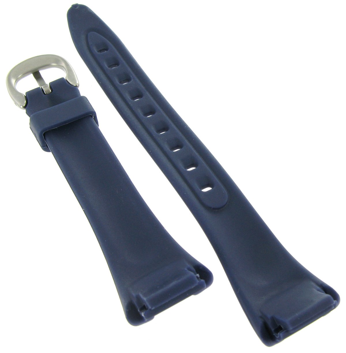 14mm Navy Blue Fits Timex Ironman 30 Lap Ladies Replacement Watch Band TX754261T