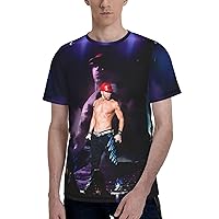 Donnie Music Wahlberg Shirt Mans Round Neck Short Sleeve T-Shirt Summer Novelty Fashion 3D Print Graphic Tee Shirts