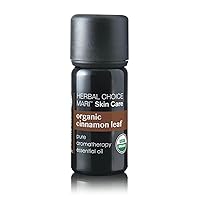 Herbal Choice Mari Organic Cinnamon Leaf Essential Oil; 0.3floz Glass