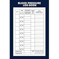Blood Pressure Log Book: Simple Blood Pressure Tracker/Record and track your blood pressure with this journal in diary format / Undated / Daily tracking morning and evening records with notes
