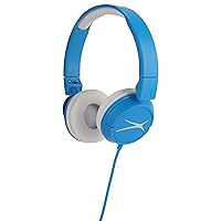 Altec Lansing Over The Ears Kids Headphones - Volume Limiting Technology for Developing Ears, Ages 3-5, Perfect for Learning from Home, Blue