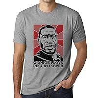 Men's Graphic T-Shirt George Floyd Rest in Power Eco-Friendly Limited Edition Short Sleeve Tee-Shirt Vintage