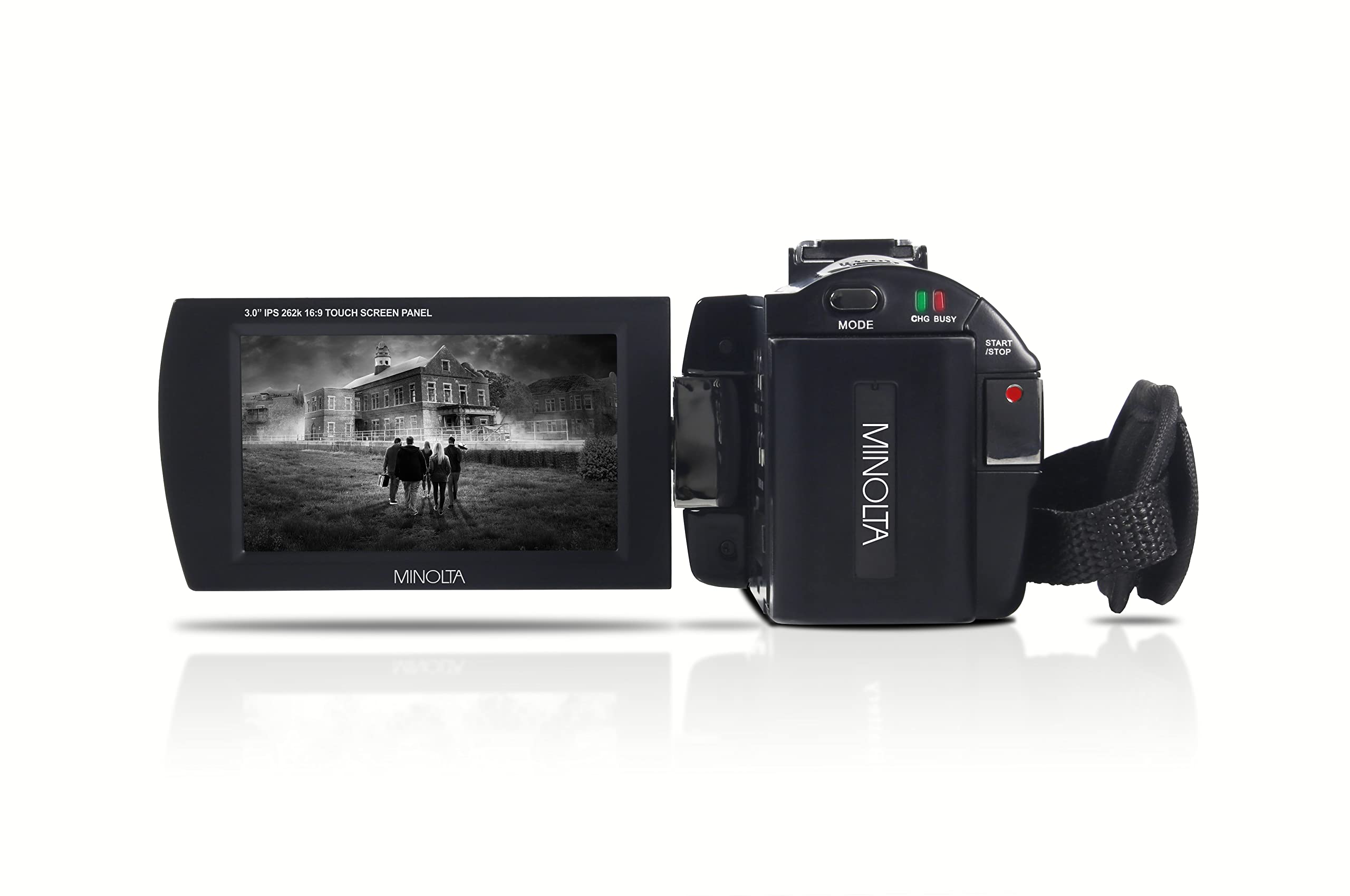 Minolta MN4K25NV 4K Ultra HD 30 MP Night Vision Camcorder (Black)